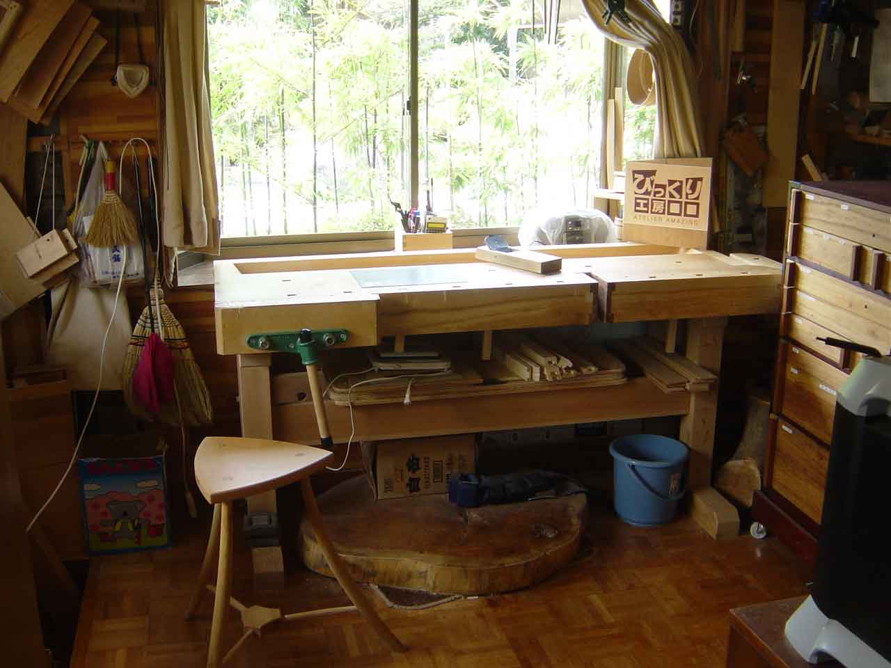 飯田の工房風景